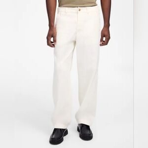 MADEWELL Patch Pocket Jeans‎ in Ecru Wash Summer Denim Mens Size 32